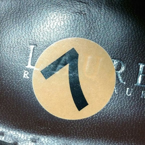 Ralph Lauren shoes heels size 7b brown margo - Picture 8 of 8